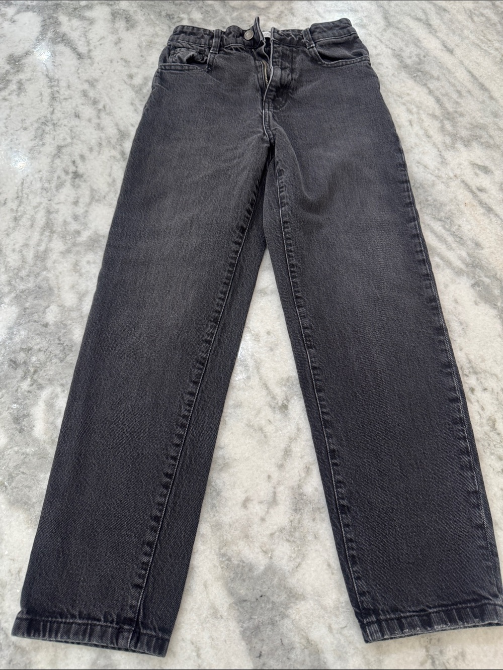 Zara Women's Straight Leg Black Jeans
